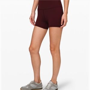 Lululemon Align Short 4" Garnet